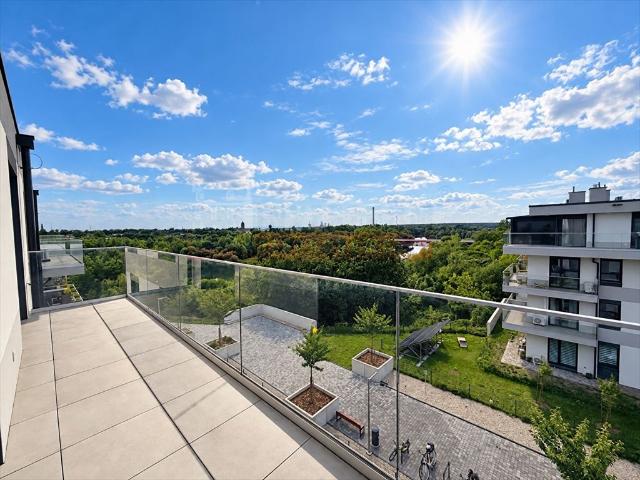 Nowoczesne 3 pokojowe mieszkanie z tarasem i widokiem na Odrę