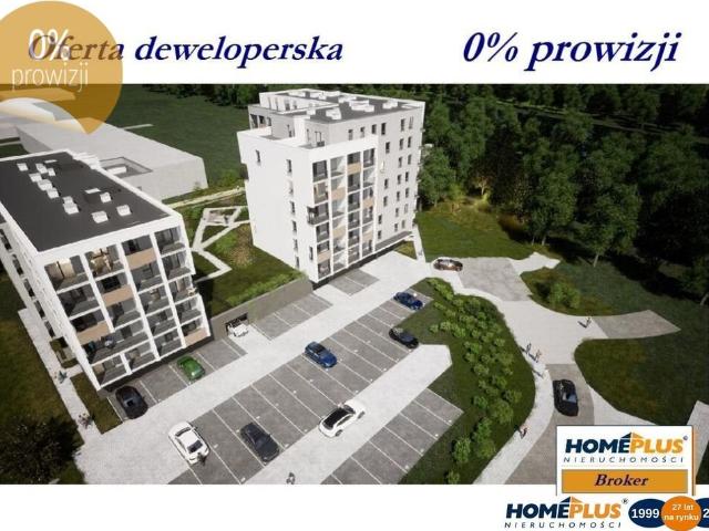 Nowoczesne 3 pokojowe mieszkanie z tarasem i miejscem parkingowym