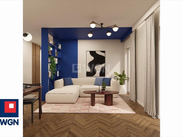 Nowoczesne 44,3 m² z balkonem nad Odrą w Śródmieściu