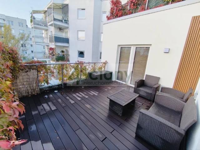 Nowoczesne 45 m² z tarasem i ogrodem zimowym w Ursynowie
