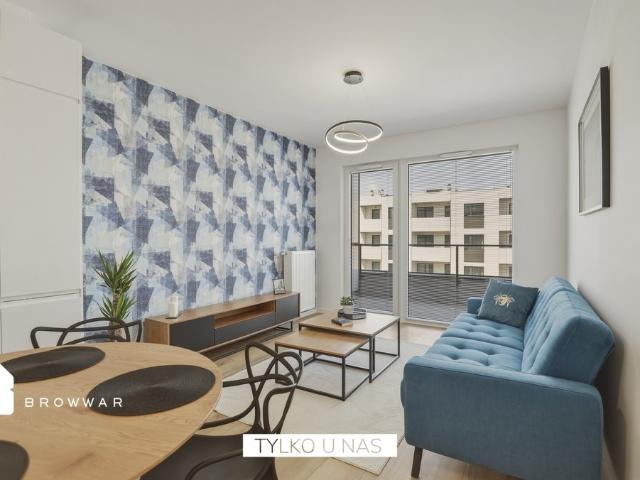 Nowoczesne 48 m² w Poznaniu balkon, miejsce parkingowe