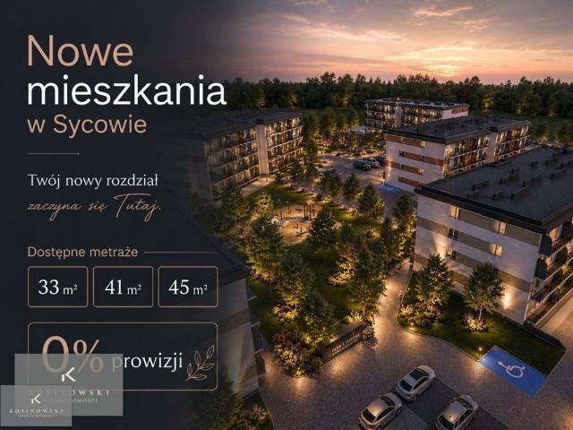 Nowoczesne 41 m² w Sycowie z balkonem polecam