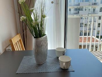Nowoczesne 42 m2 z balkonem i miejscem w hali garażowej