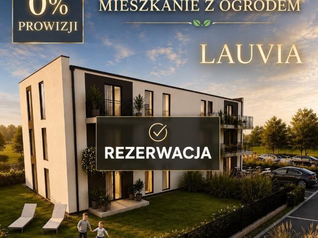 Nowoczesne 4 pokojowe mieszkanie z ogrodem Namysłów