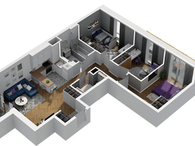 Sprzedam nowoczesne 4 pokojowe mieszkanie z balkonami i systemem Smart Home