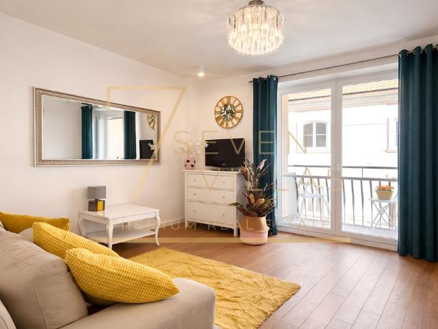 Nowoczesne 57 m² z balkonem i widokiem na Starówkę