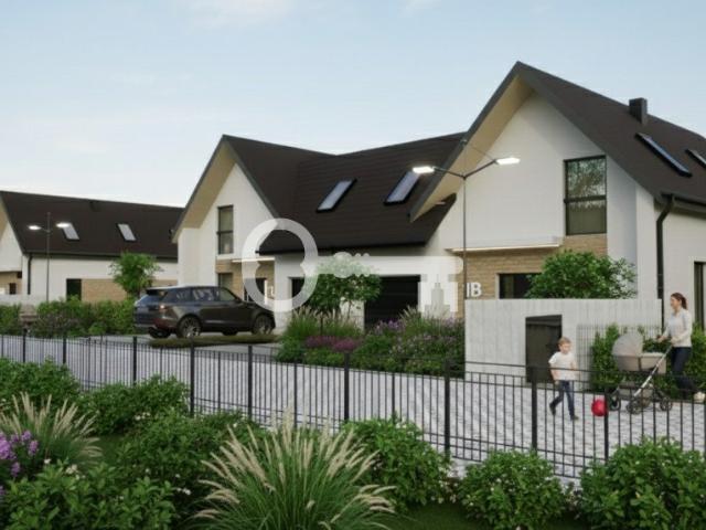 Nowoczesny dom z ogrodem, garaż, 3 sypialnie, 132 m²