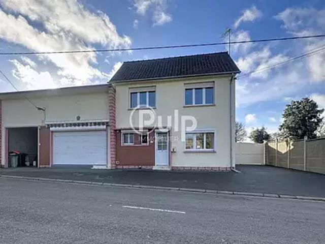 Noyelles en Chaussée 80150 Achat / Vente maison 8 pièces t8 jardin terrasse