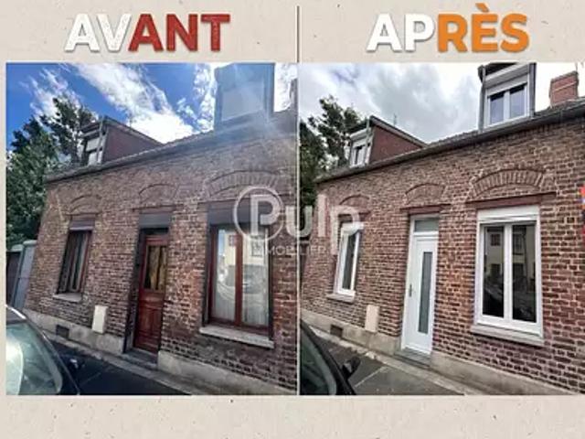 Noyelles sous Lens 62221 Achat / Vente maison 5 pièces t5 jardin terrasse