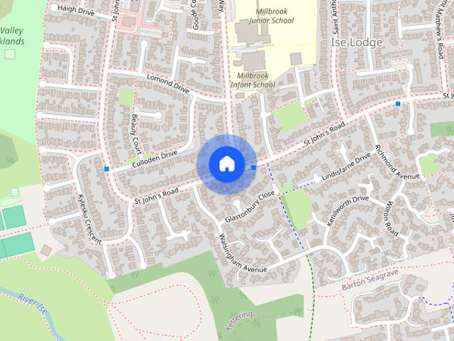 NN15, St. Johns Road, Ise Lodge, Kettering