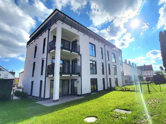 NU Burlafingen, 2 Zi. Mietwohnung, 58,92m² Wfl EG, Garten, Küche, TG