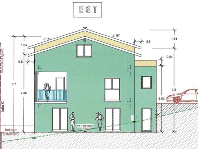 Nuovo appartamento 3.5 locali con giardino a Faido