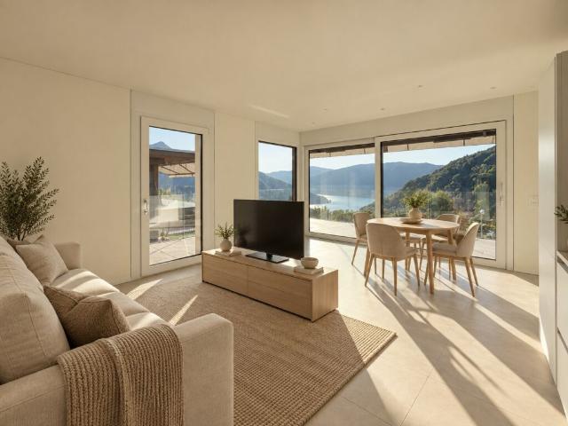 NUOVO ATTICO 2.5 LOCALI CON TERRAZZA VISTA LAGO A ROVIO