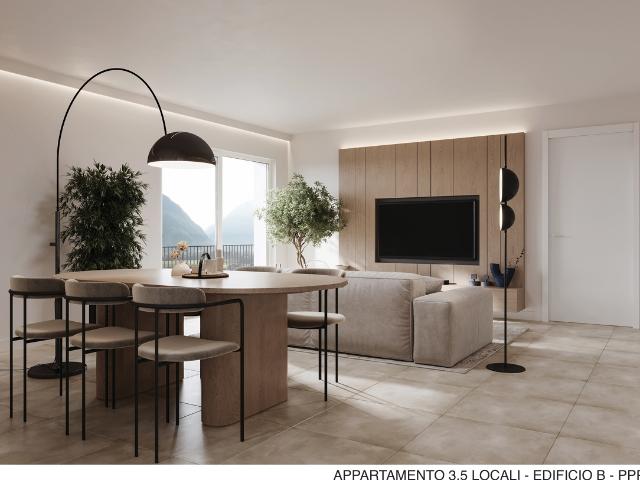 Nuovo complesso residenziale Sassa a Gnosca Vendesi bellissimo 3.5 locali residenza primaria e secondaria