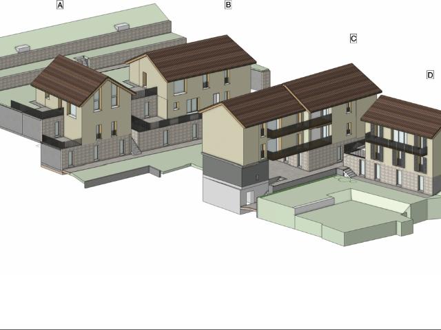 Nuovo complesso residenziale Sassa a Gnosca Vendesi nuovo 4.5 locali + monolocale
