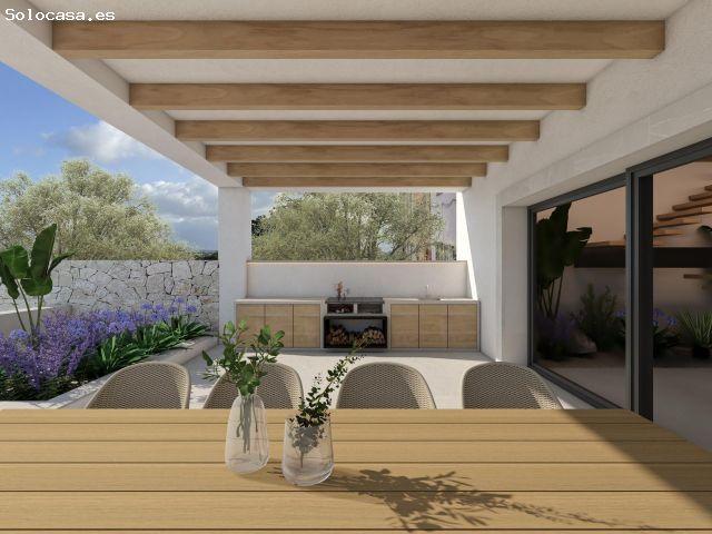 NUEVA CASA ADOSADA A ESTRENAR DE OBRA NUEVA PISCINA, JARDIN