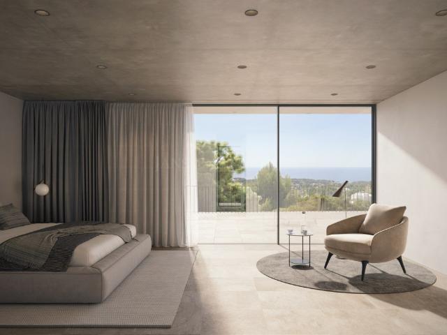 Nueva casa unifamiliar de lujo, con vistas al mar Mediterrán. 0m² Benissa