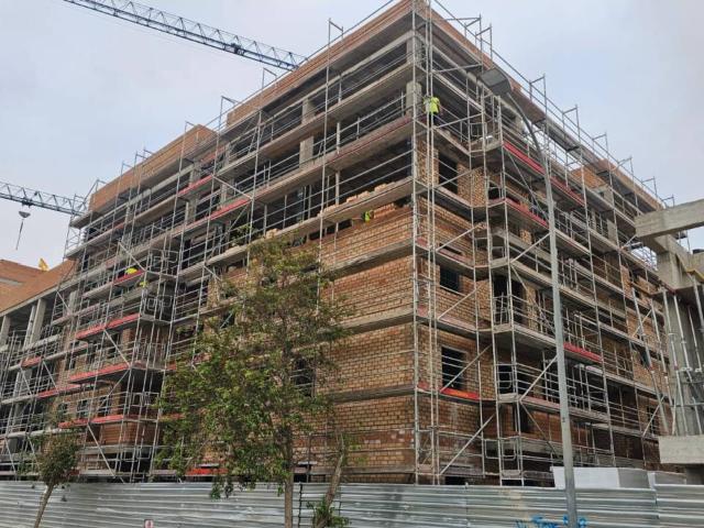 NUEVA PROMOCION DE VIVIENDAS PROTEGIDAS EN EL CERRO. OBRAS COMENZADAS