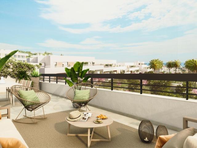 Nueva promoción, Estepona, apartamentos, piscina, vistas al mar