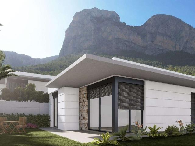 Nuevas villas de obra nueva en Polop, Alicante 343m² Polop