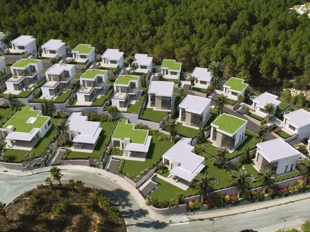 Nuevas villas de obra nueva en Polop, Alicante 343m² Polop