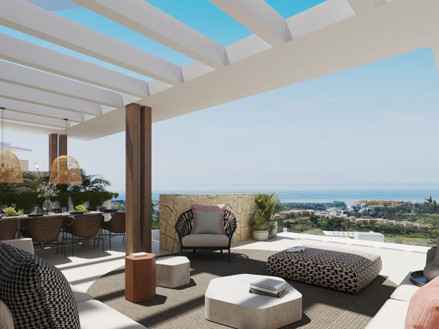 Vida con jardín privado y vistas al mar en Altezza Suites