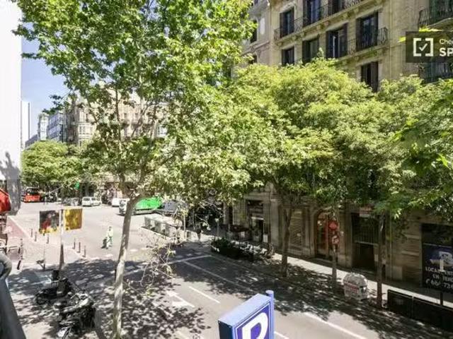 Bonito Habitación en Carrer de París