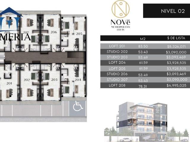 Nuevos lofts en excelente zona