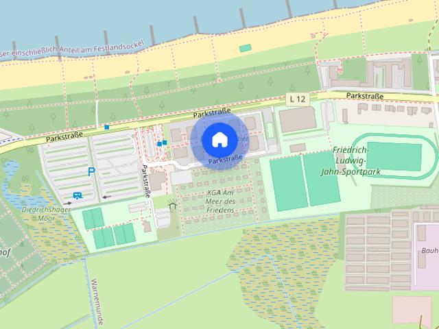 Nur 100 m vom Meer entfernt Stilvolle 3 ZKB Wohnung mit Marken EBK u. TG Stellplatz