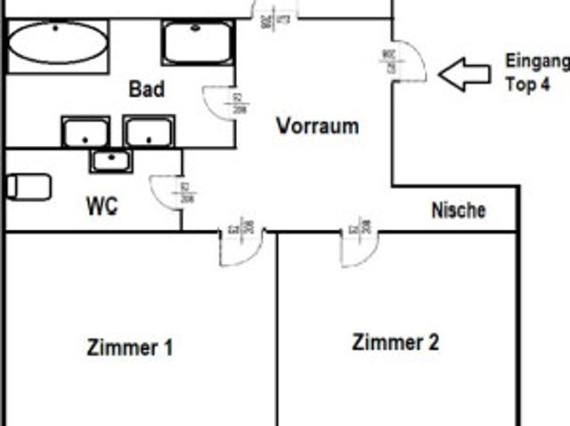 Nur 20 min. Von Graz entfernt: Idyllische 3 Zimmer Wohnung mit Balkon und Außenbereich!