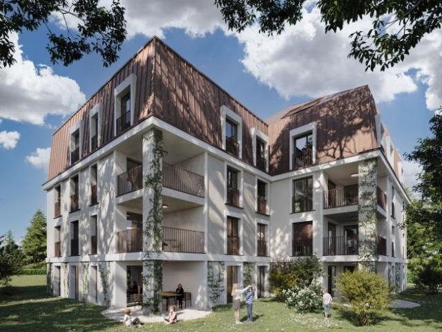 NUR 5 GRUNDSTÜCKE NOCH Prilly Buissonnière 4,5 ZIMMER GARTENEBENE