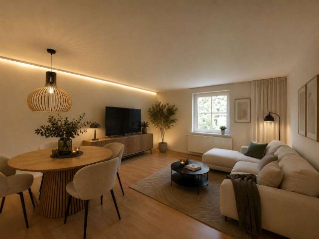 Nur ca. 592, EUR/m² Erstklassige 2 Zimmer Wohnung zum Modernisieren in ruhiger Wohnlage