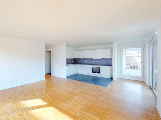 Nur mit WBS* 3 Zimmer Neubauwohnung im Sonnenlauf! Inkl. EBK und Loggia