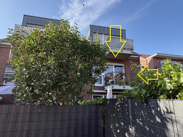 Nur mit Wohnberechtigungsschein OG Wohnung mit Südbalkon