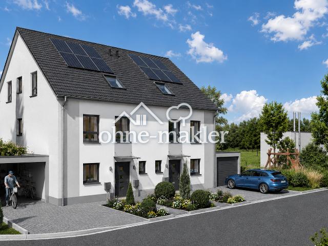 Nur noch 1 Haus verfügbar: KfW 40 QNG Familienhaus mit Garten in Armsheim