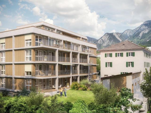 Nur noch 1 Wohnungen verfügbar exklusives Neubauprojekt in Chur
