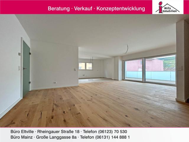 Nur noch eine Wohnung frei* Attraktive Eigentumswohnung mit Balkon und Blick auf den Rhein und die Weinberge!