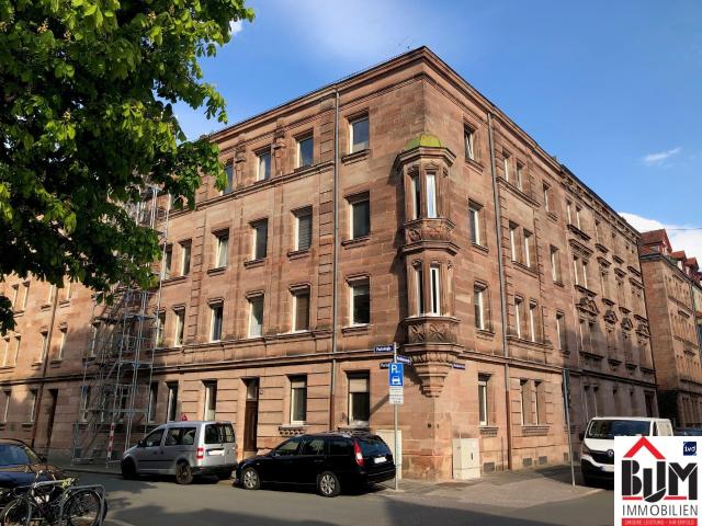 Nürnberg Maxfeld 2,5 Zimmer Nähe Stadtpark hell Kücheneinrichtung möglich