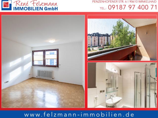 Nürnberg nahe dem Klinikum Nord. 3 Zimmer Etagenwohnung zu mieten. Ab sofort
