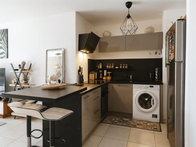 Occitanie Montpellier, appartement T2 premium de 44 m2, jardin privatif