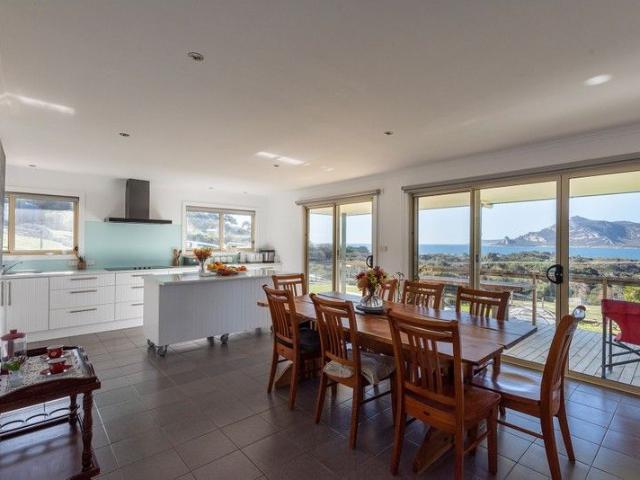 Ocean to Mountain Views from this Coastal Retreat