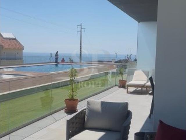 Ocean View T3 exclusivo com vista deslumbrante, piscina e acesso à praia