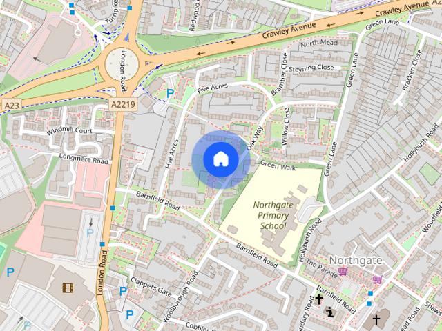 Oak Way, Crawley