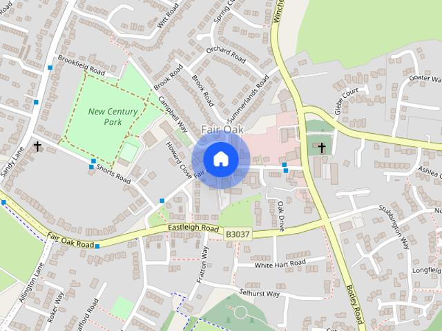 Oakdene Gardens, Fair Oak Road, Fair Oak, Hampshire