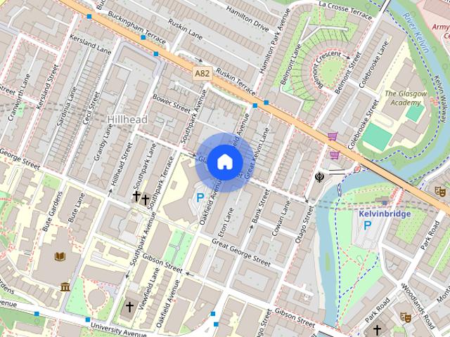 Oakfield Ave, Glasgow, G12