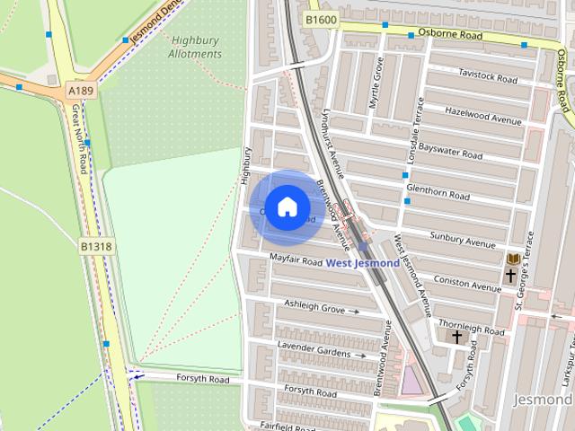 Oakland Road, Jesmond, Newcastle Upon Tyne, NE2