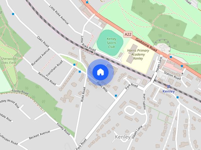 Oaklands gardens, CR8