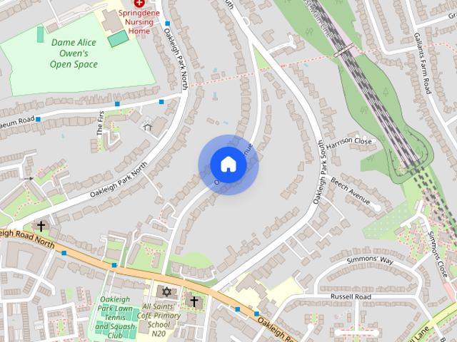 Oakleigh Avenue, Oakleigh Park, London, N20