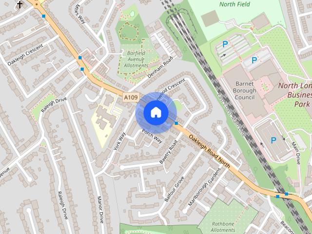 Oakleigh Road North, Whetstone, N20