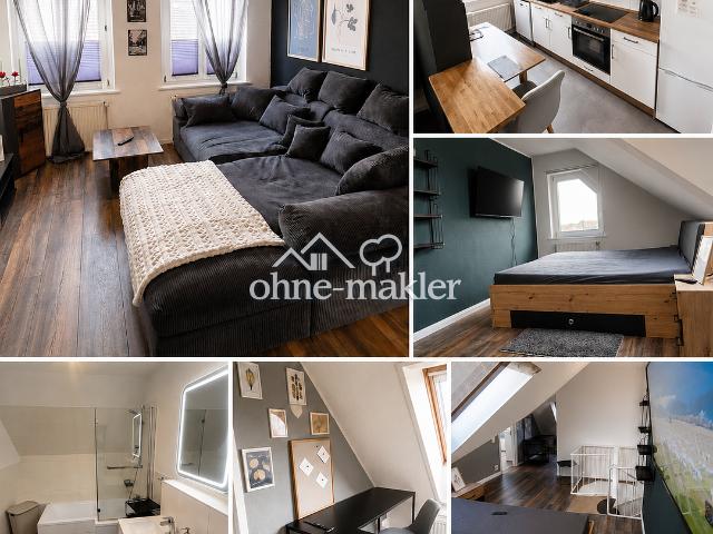 Oase in frisch renovierter 2 Zimmer Maisonette Wohnung mit Einauküche in TOP zentraler Lage